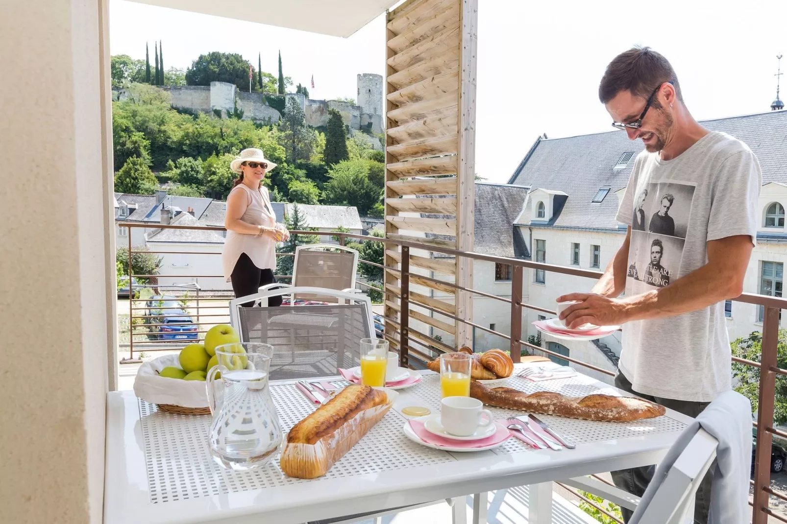 Le Clos Saint Michel 2-Terrasbalkon