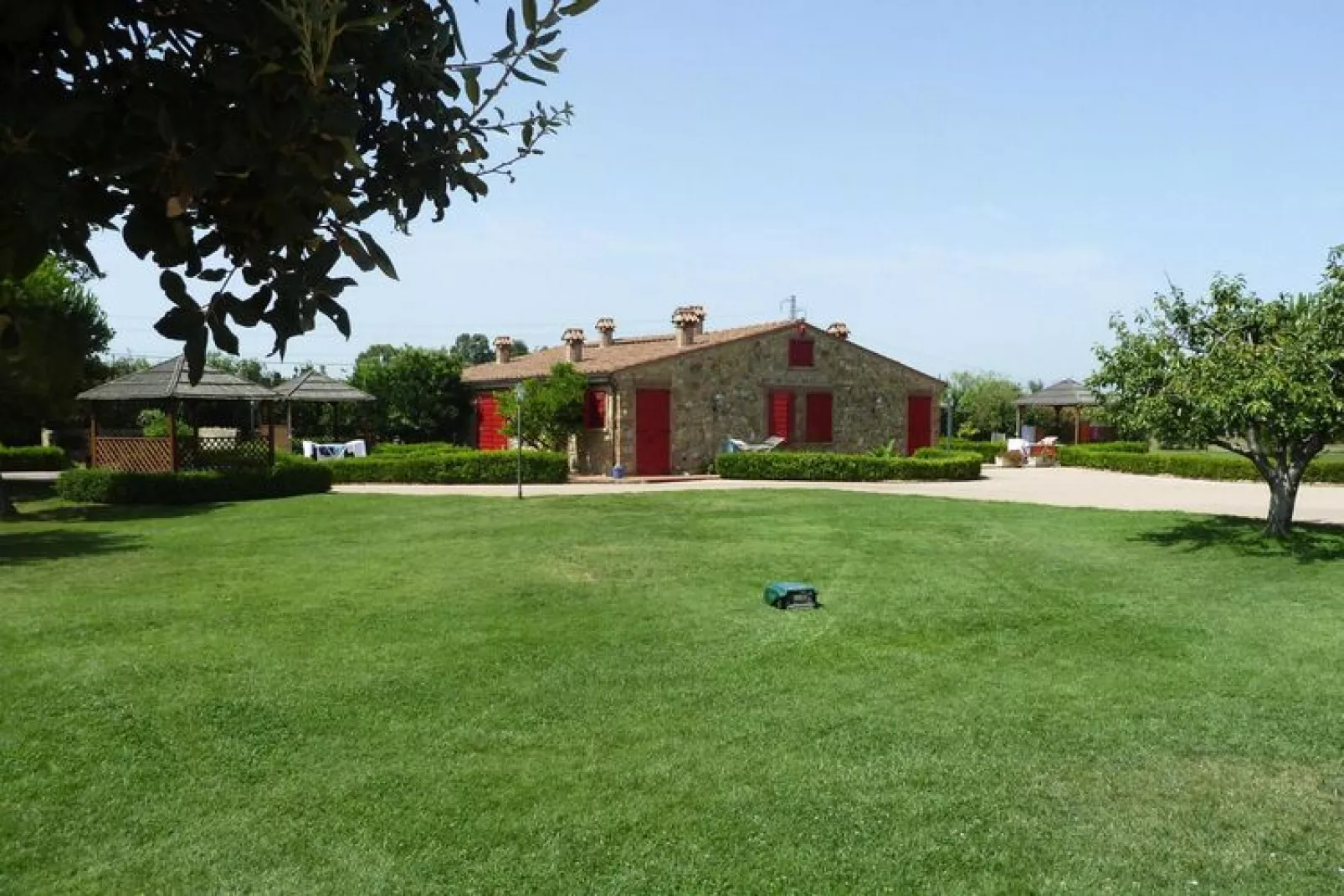 Ferienanlage Antico Podere San Francesco Vada - Mono p terra o 1 piano-terrazza o balcone-Tuinen zomer