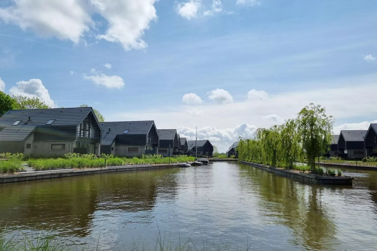 Watervilla Santjin-Uitzicht zomer