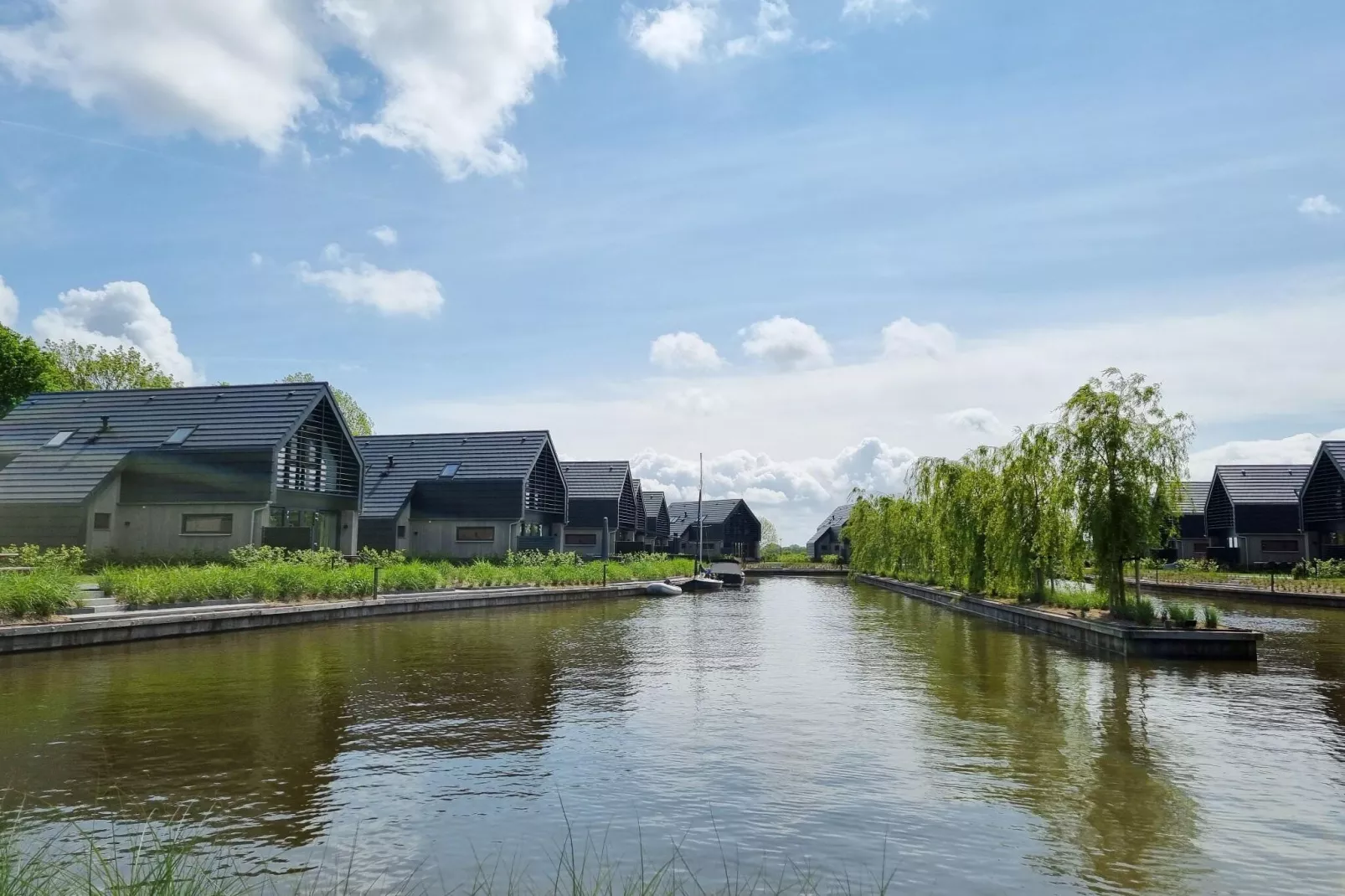 Watervilla Fiif-Gebieden zomer 1km