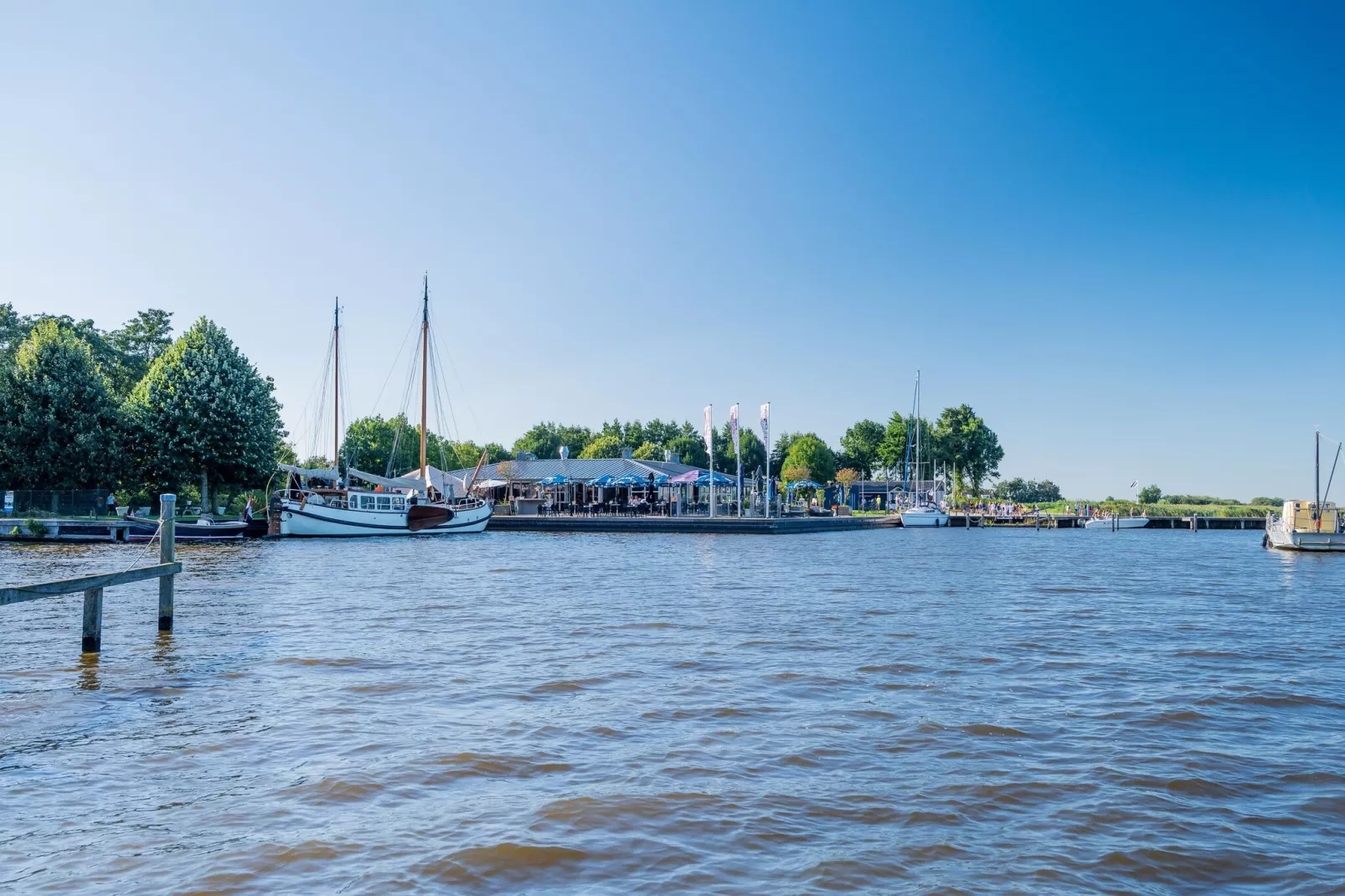 Watervilla Fiif-Gebieden zomer 1km