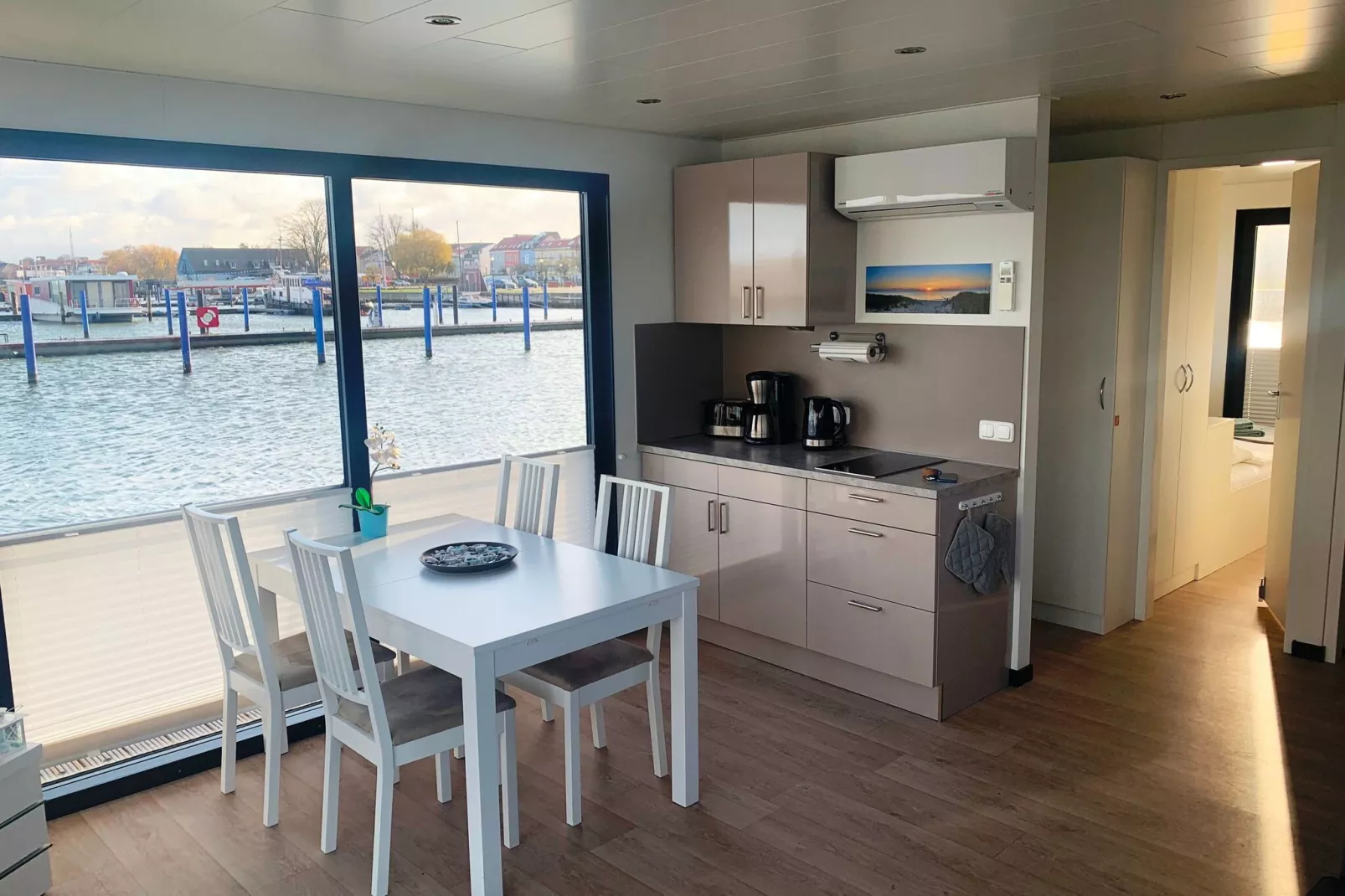 Houseboat Floating House Küstennebel 2 44 m²-Keuken