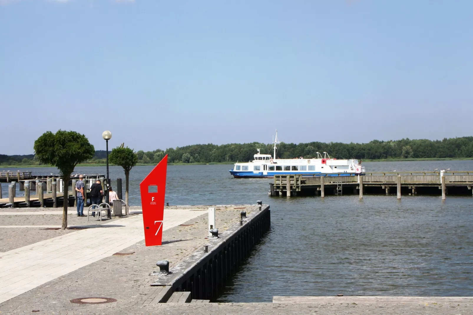 Houseboat Floating House Küstennebel 2 44 m²-Gebieden zomer 1km