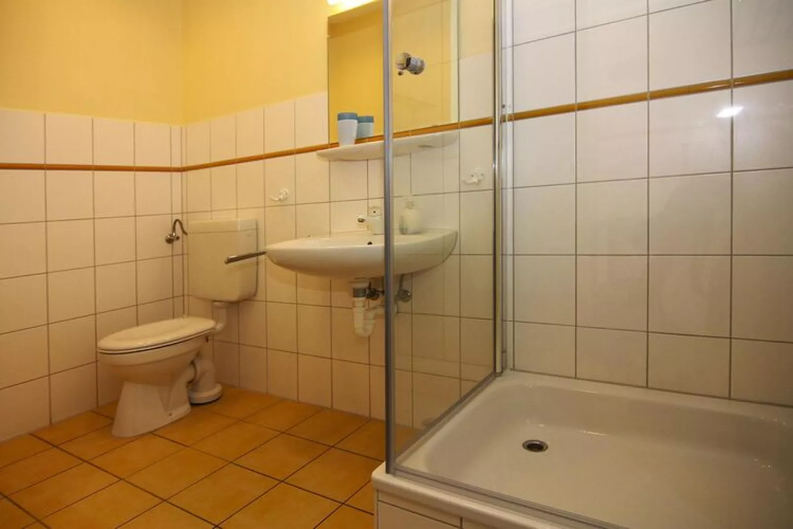 Ferienwohnung Großer Seestern Wiek-Wohnung 4-Badkamer