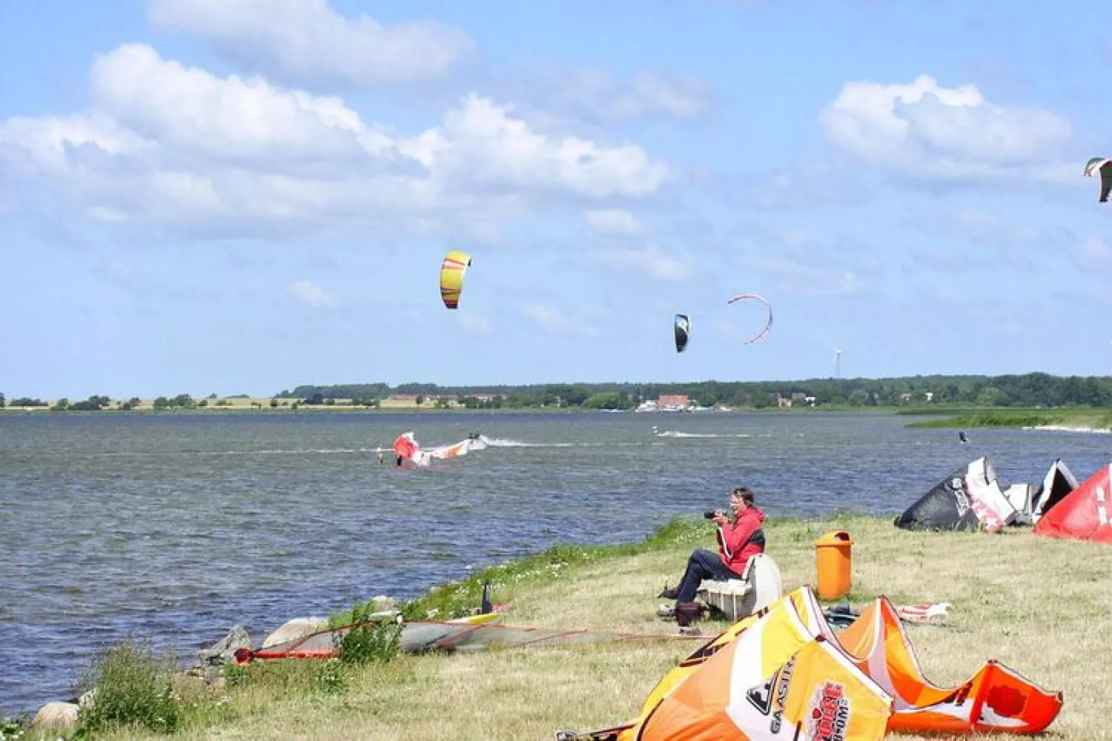 Ferienwohnung Großer Seestern Wiek-Wohnung 4-Gebieden zomer 1km