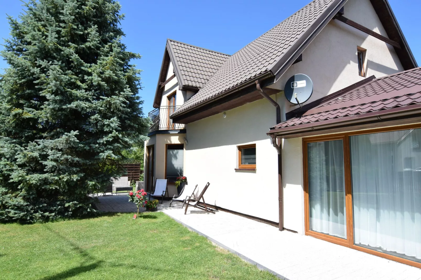 Holiday home Kopalino-Terrasbalkon