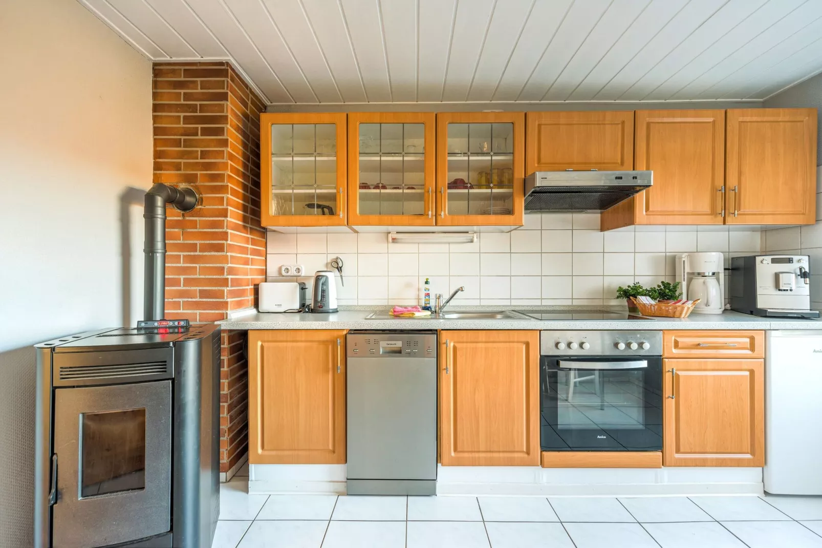 Vakantiehuis met eigen tuin-Keuken