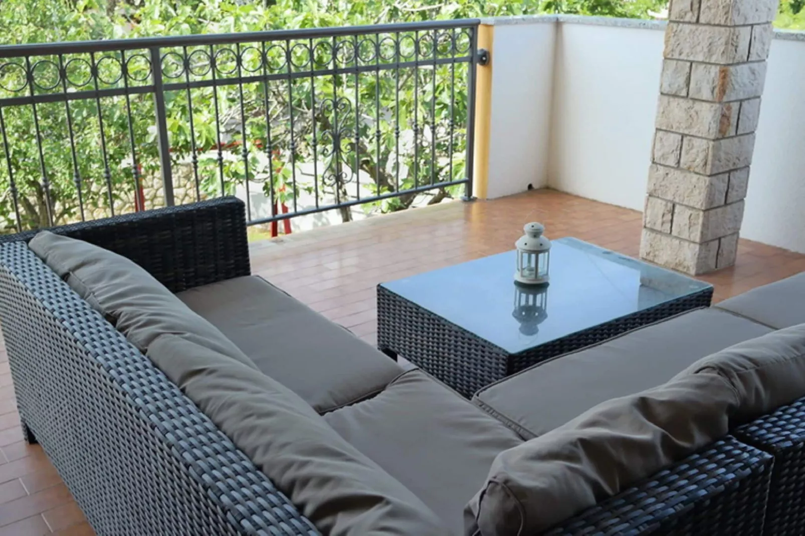 Holiday House Holek-Terrasbalkon