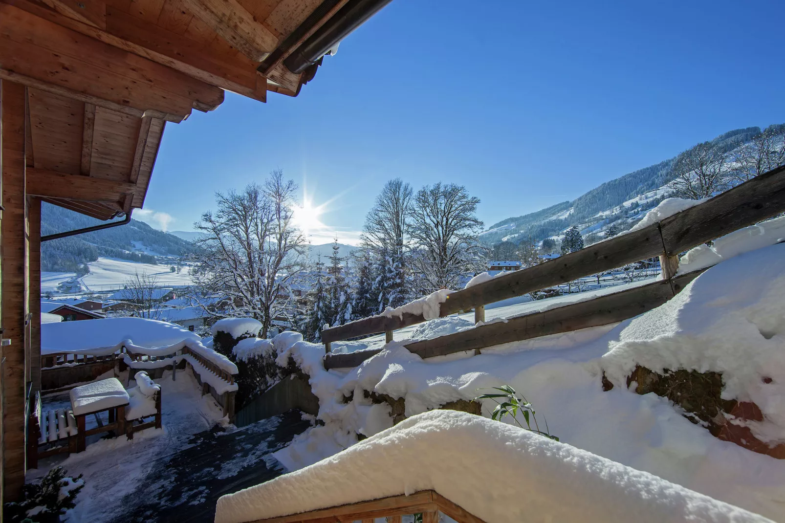 Sonnberg-Uitzicht winter