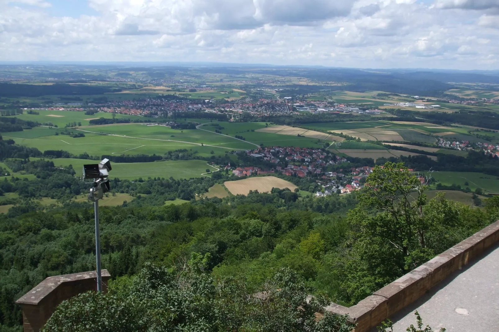 Niedereschach-Gebieden zomer 20km