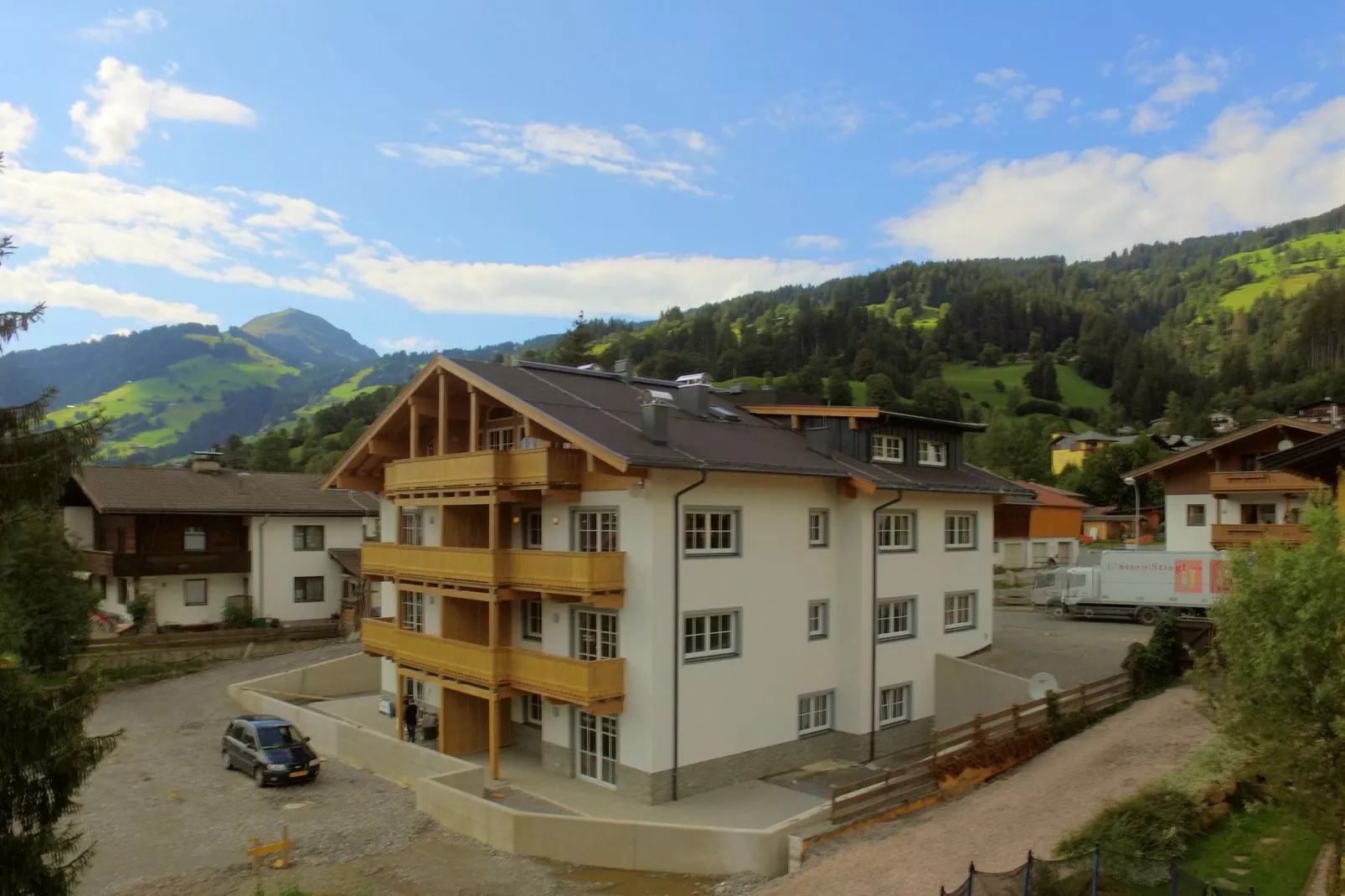 Residenz Edelalm Appartement 5-Buitenkant zomer