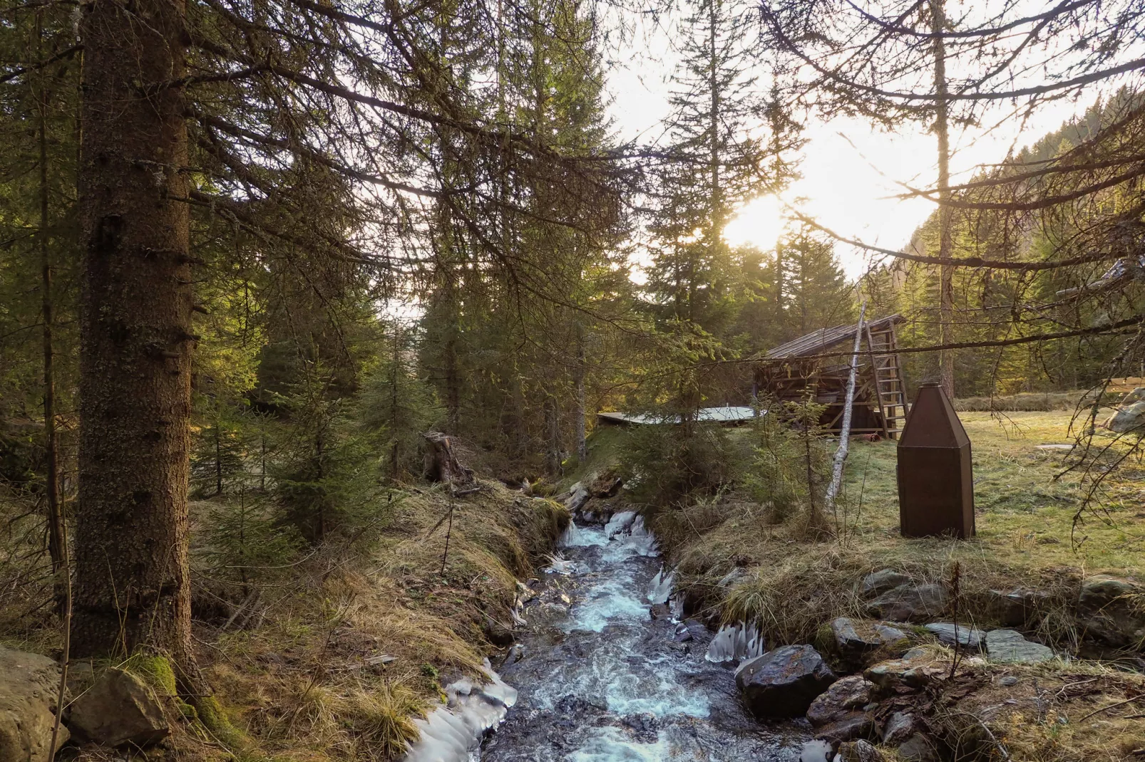 Almhütte Schmölzer-Gebieden zomer 1km