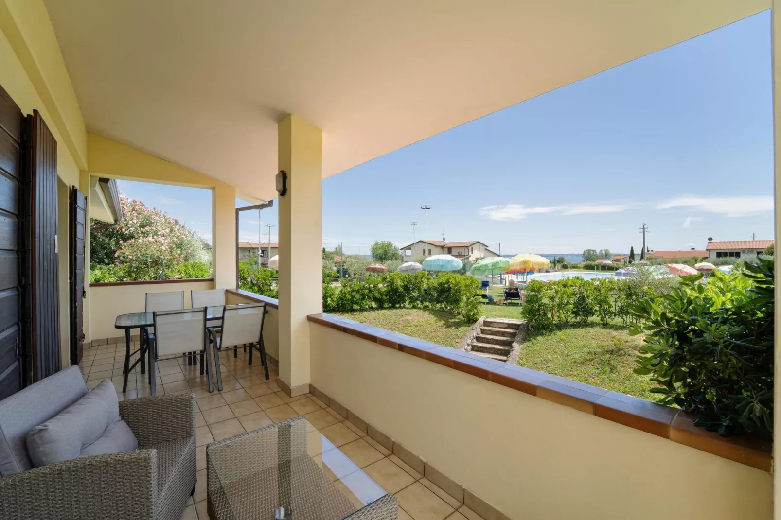 Residence Primera Moniga del Garda 3-Raum/B3-3-Raum/B3-Uitzicht