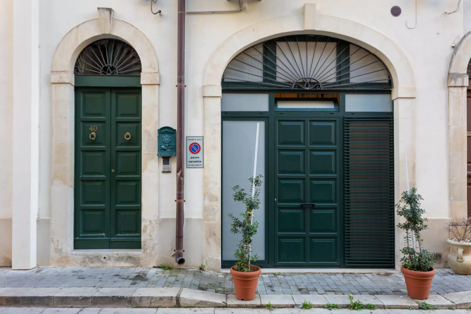 Appartamento in centro a Scicli con balcone-Hal-ontvangst