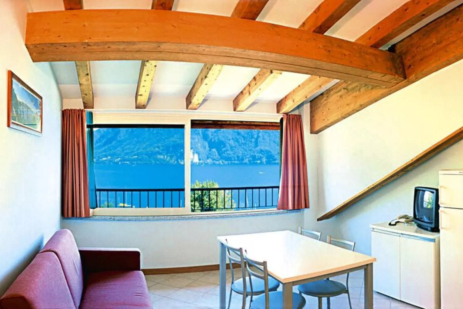 Residence Zust, Verbania Intra-Bilo mansarda-Woonkamer