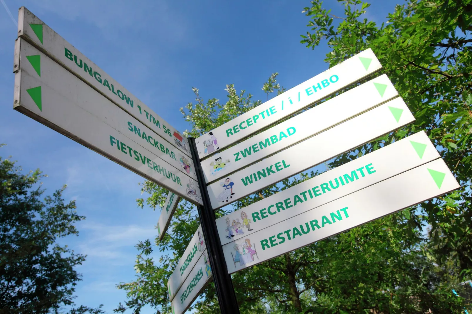 Bospark de Schaapskooi 5-Gebieden zomer 1km