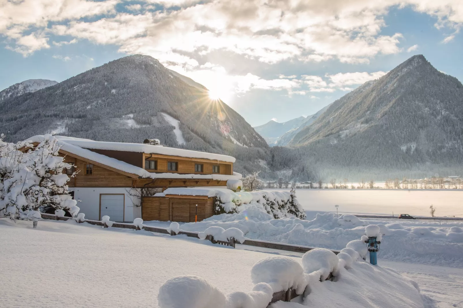 Haus Ferien-Exterieur winter