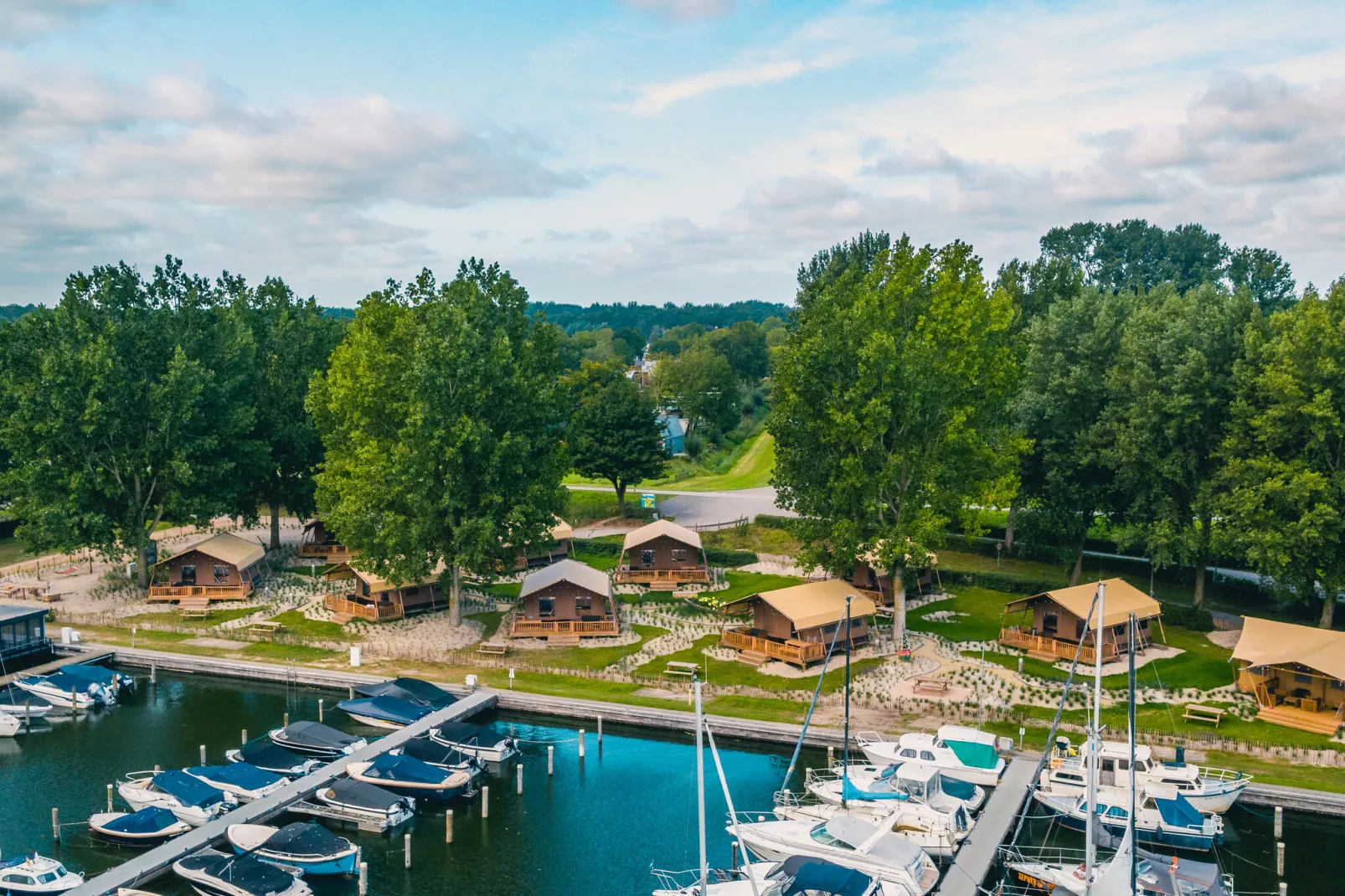 Resort Zuiderzee 2-Gebieden zomer 1km