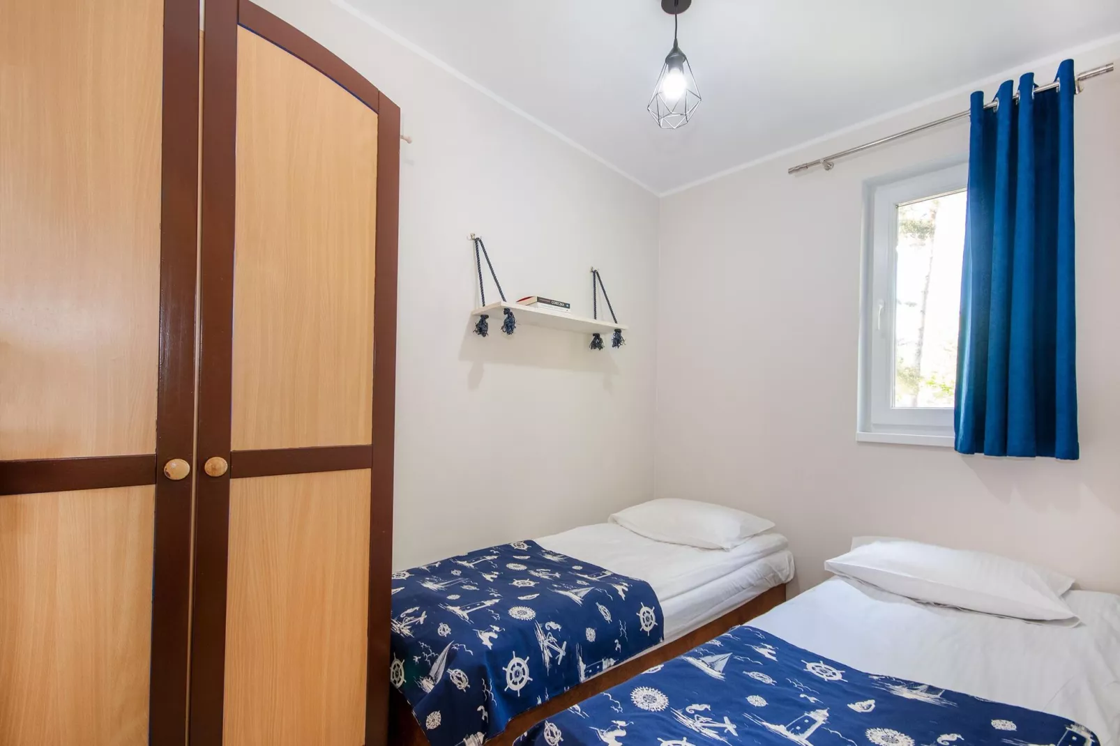 POGODNY ZAKĄTEK  apartament Nr 3 Jarosławiec-Slaapkamer