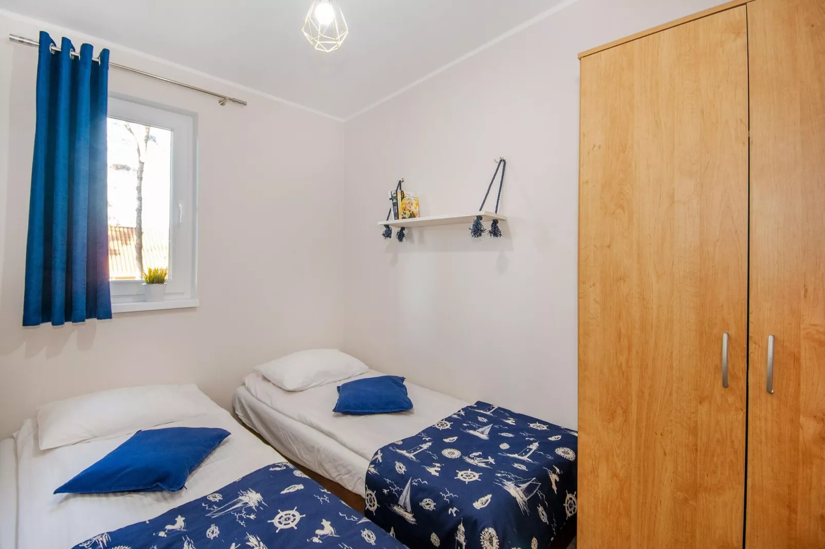 POGODNY ZAKĄTEK  apartament Nr 4 Jarosławiec-Slaapkamer