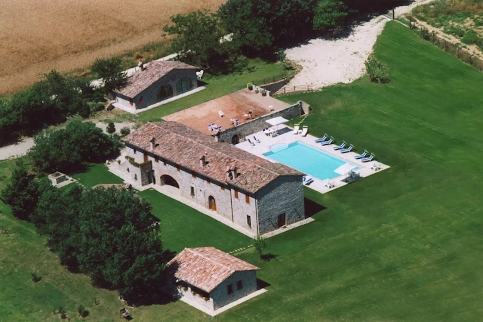 Casa Visietto-Buitenkant zomer