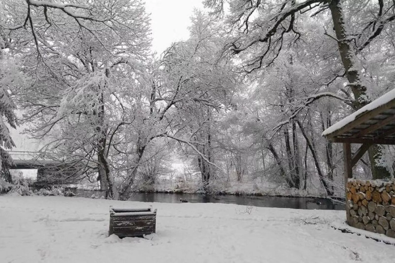 Der alte Kutscherhof-Exterieur winter