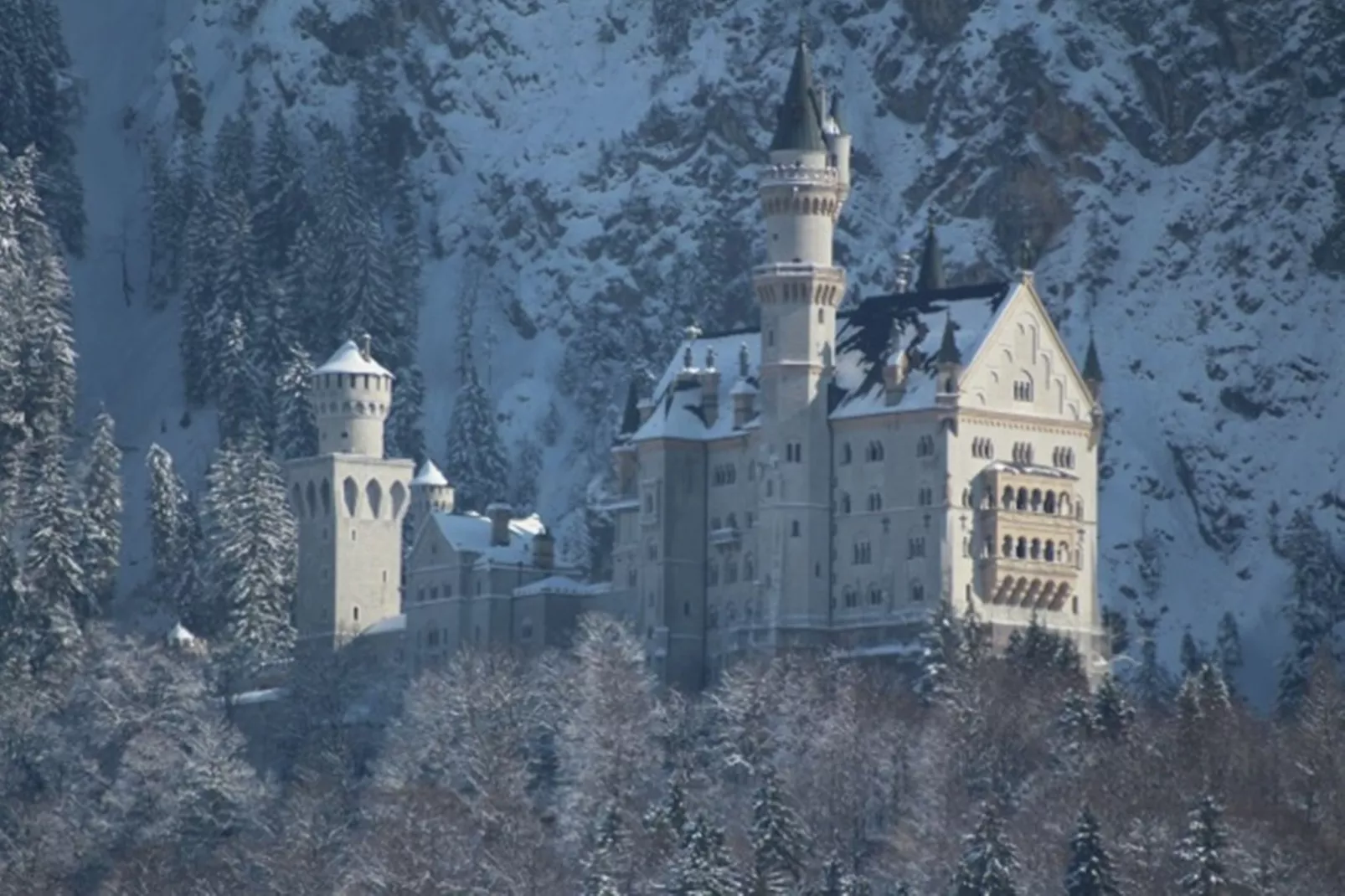 Allgäu-Gebied winter 20km