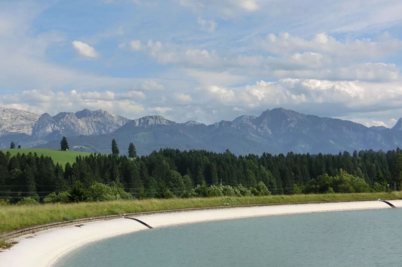 Allgäu-Gebieden zomer 20km