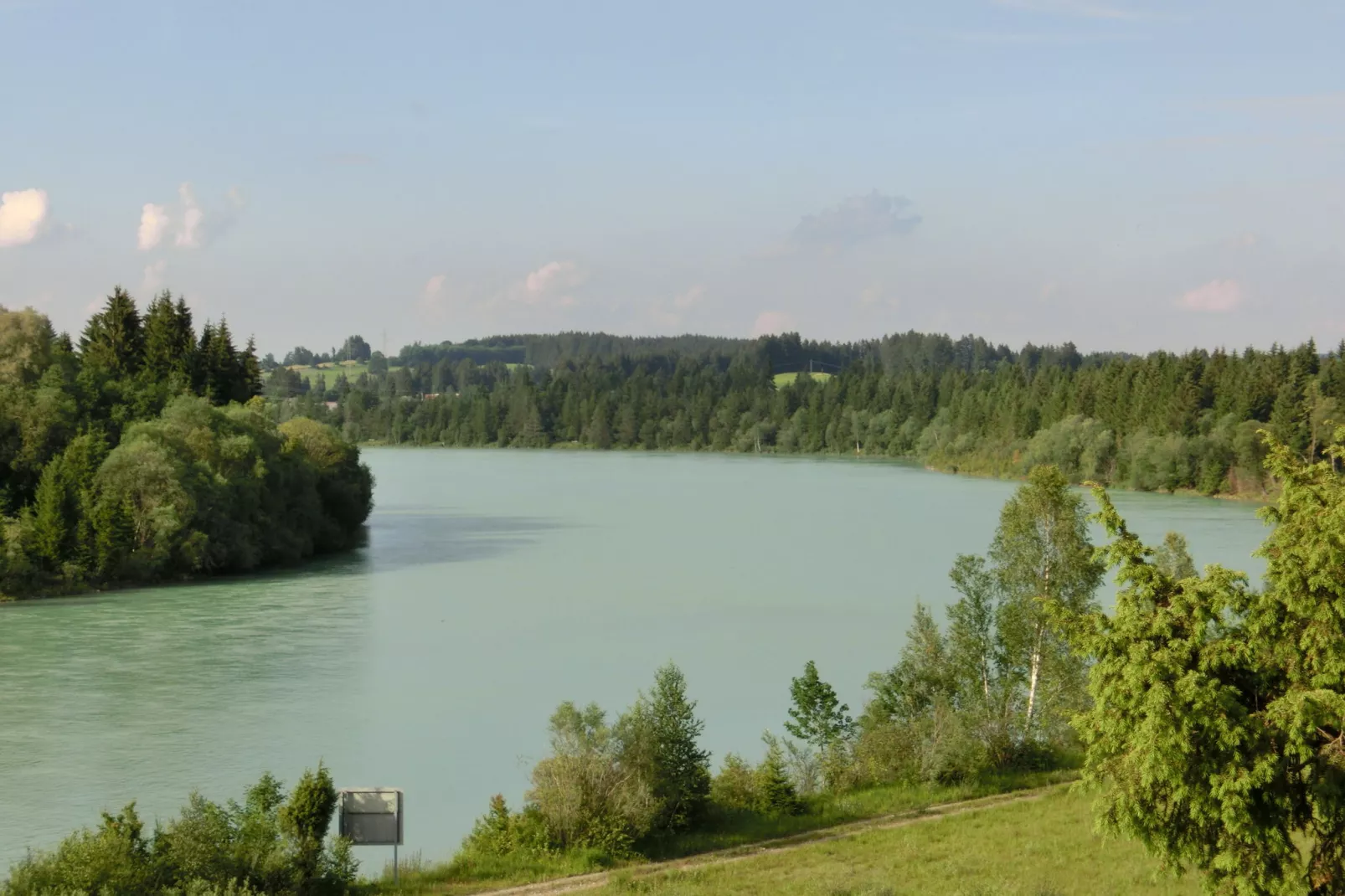 Allgäu-Gebieden zomer 20km