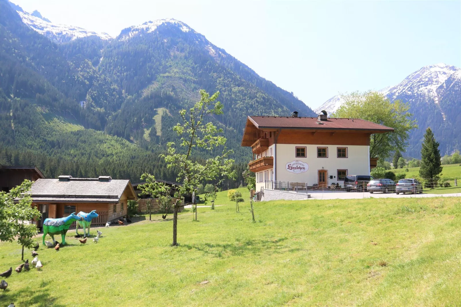 Edenlehen - Plattenkogel-Buitenkant zomer