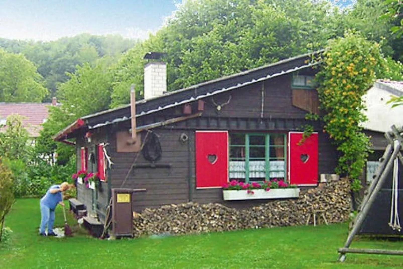 Ferienhaus in Wieda-Buitenkant zomer