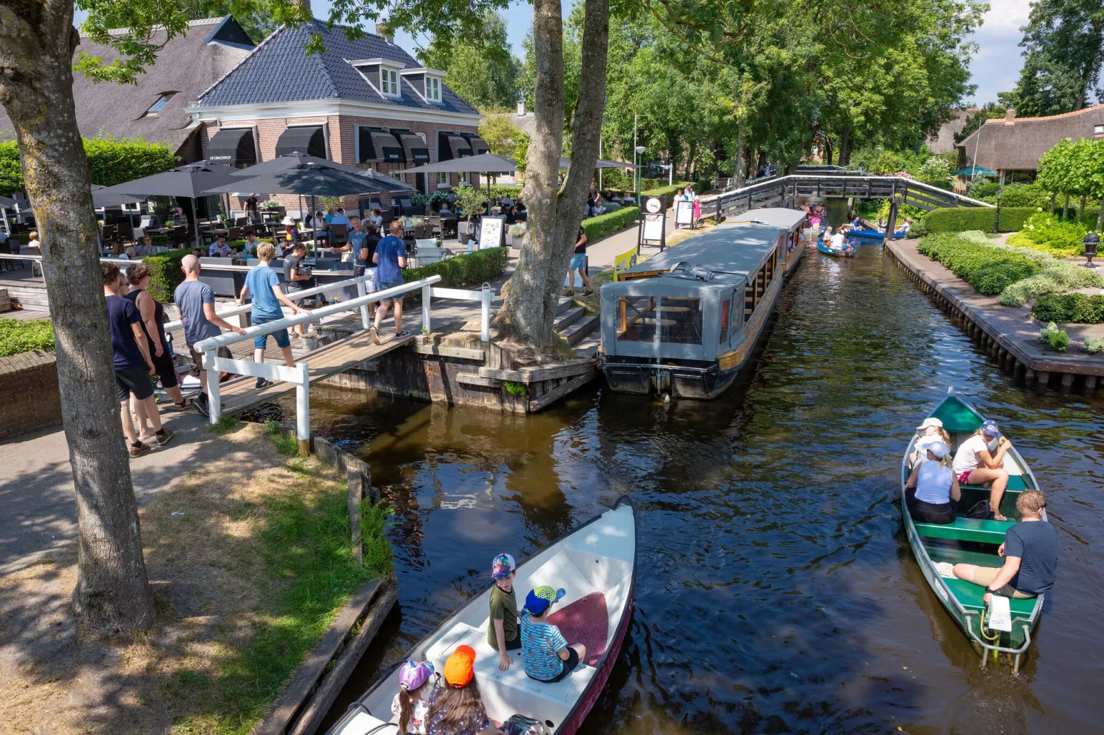 Vakantiepark Giethoorn 9-Gebieden zomer 1km