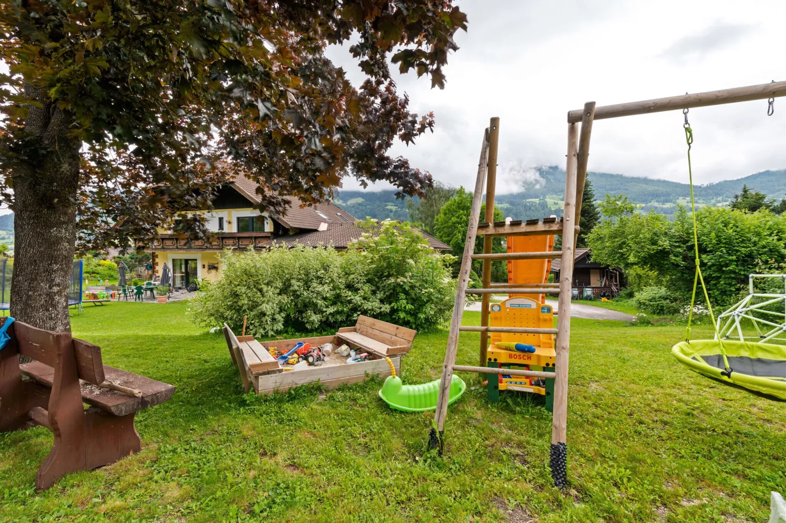 Katschbergblick-Tuinen zomer