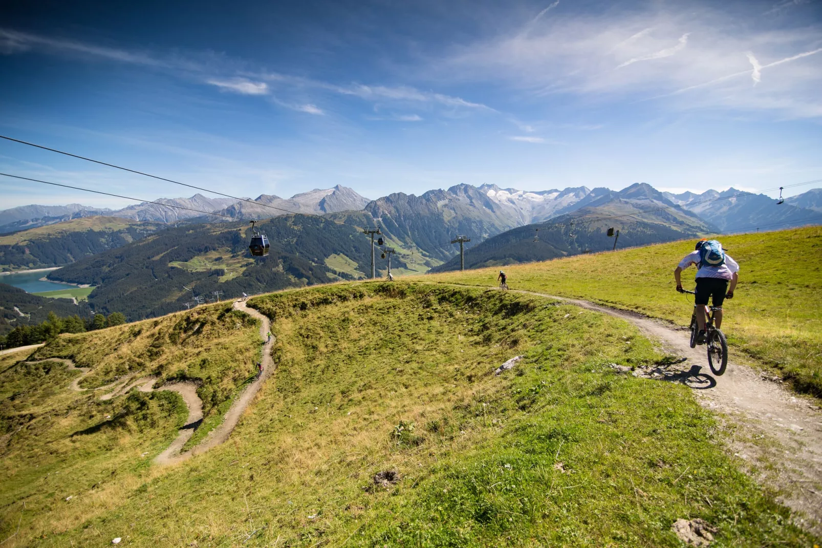 Edenlehen - Plattenkogel-Gebieden zomer 1km