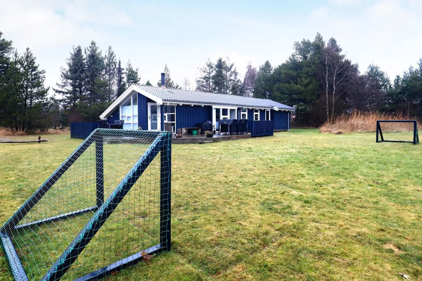 Vrijstaand vakantiehuis in Jerup vlak bij het strand-Uitzicht