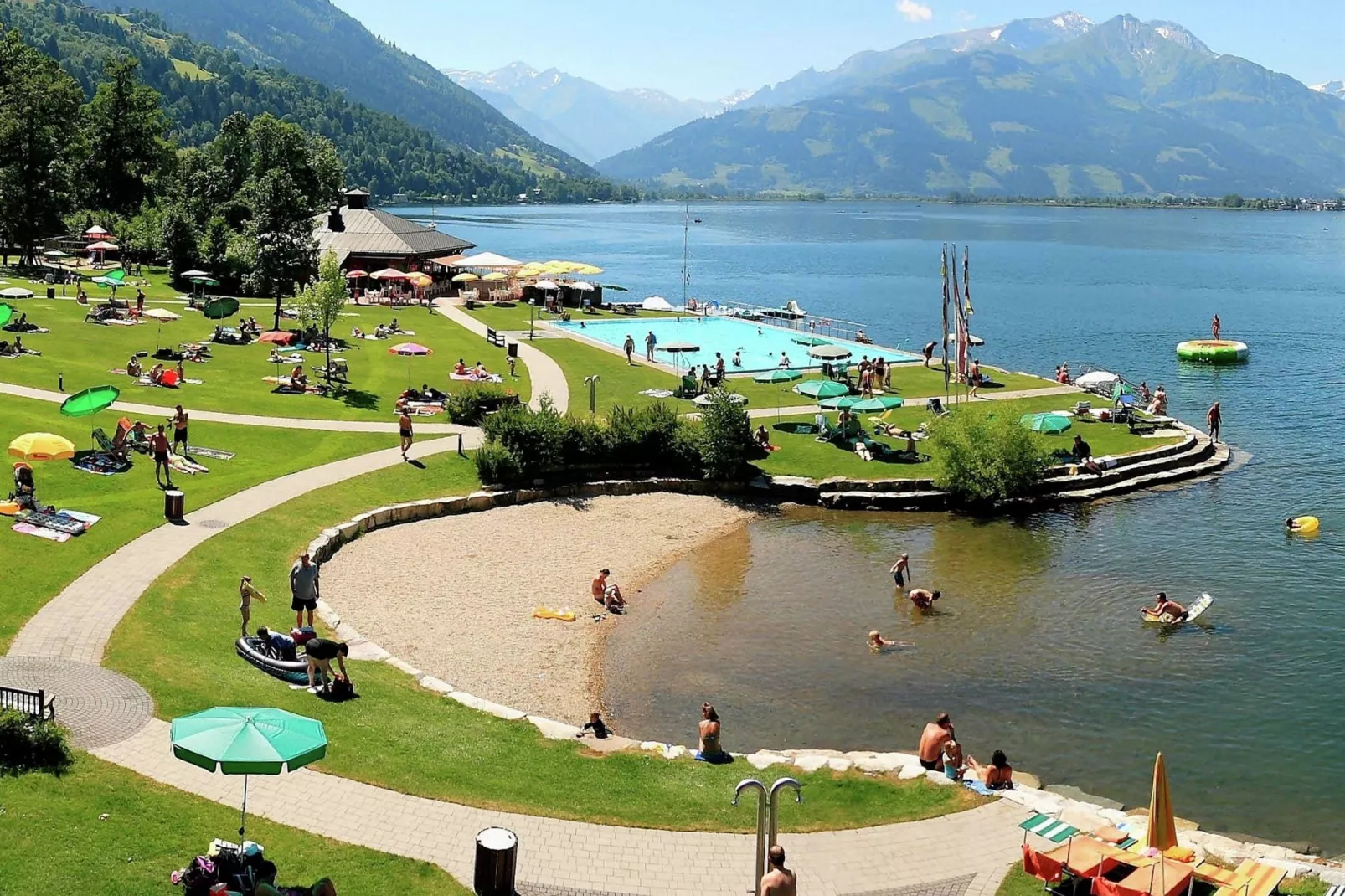 Landhaus Oberaigen-Gebieden zomer 5km