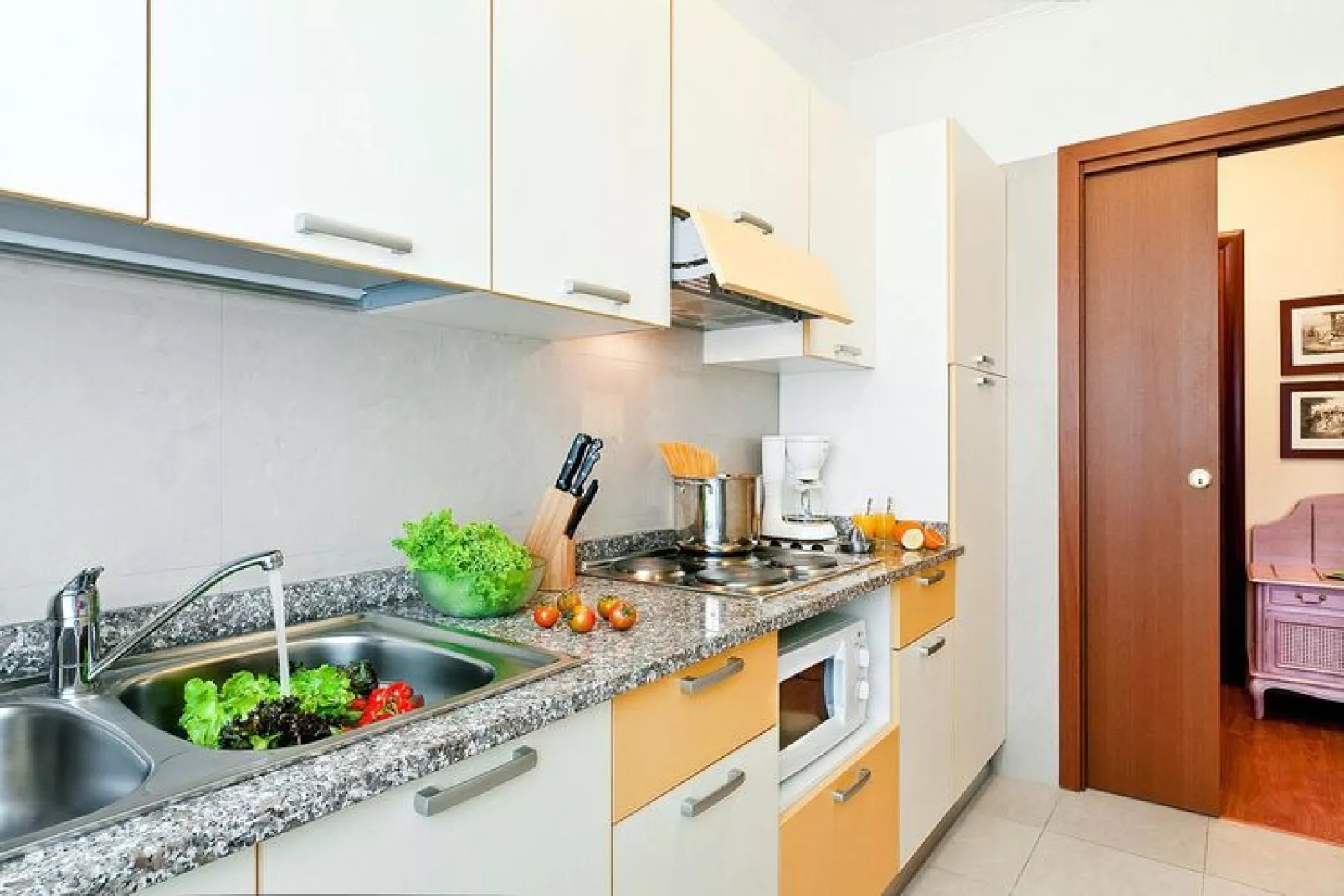 Residence Carl & Do, Baveno-Trilo standard Lake View-Keuken