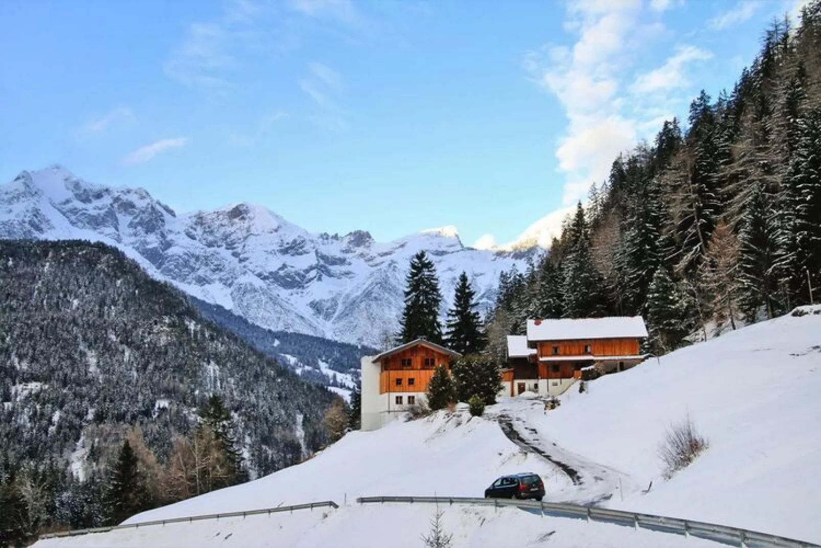 Bergappartement Schernthaner Tobadill-Exterieur winter