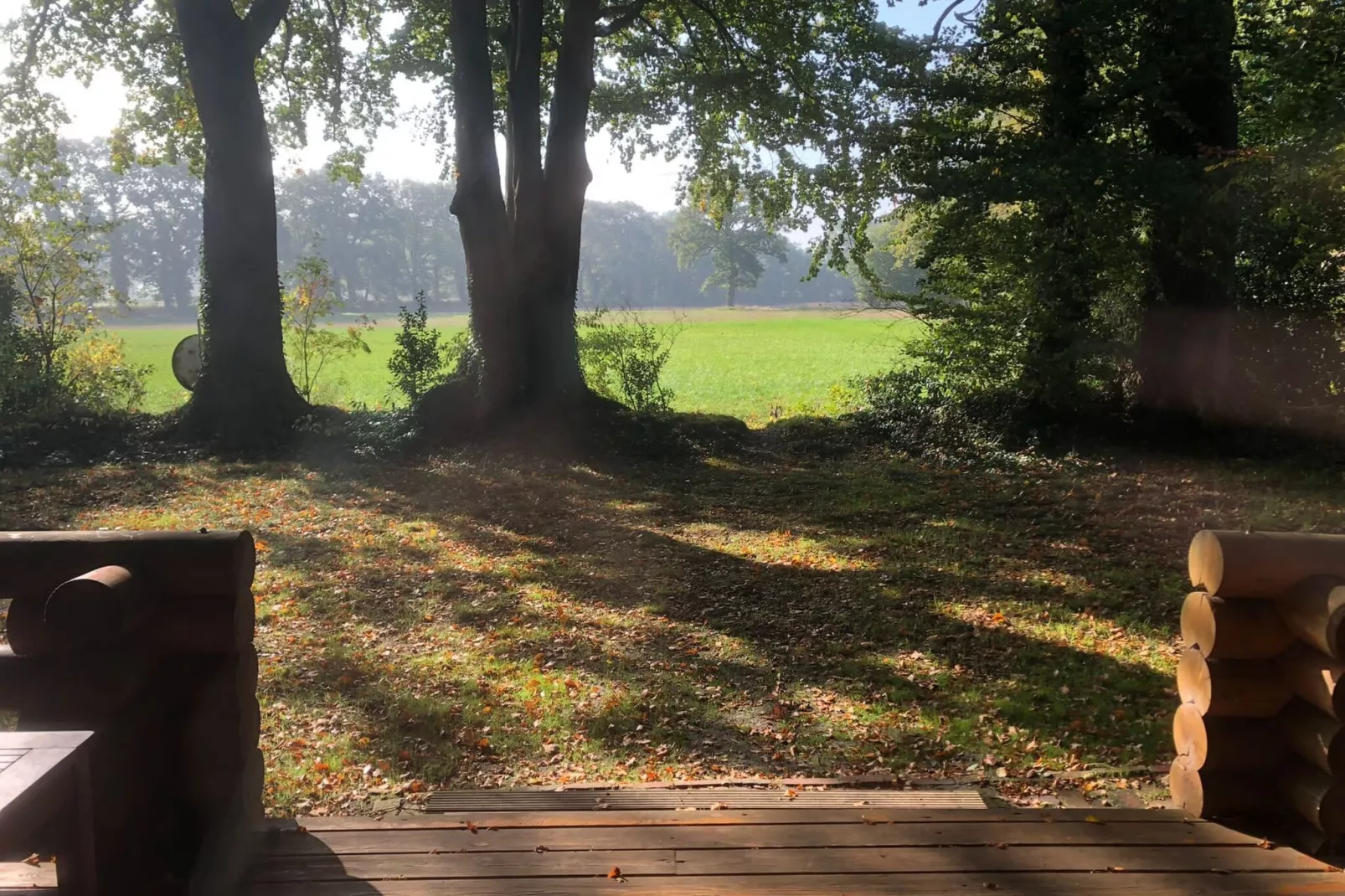 Ferienhaus Wiefelstede-Lehe-Uitzicht zomer