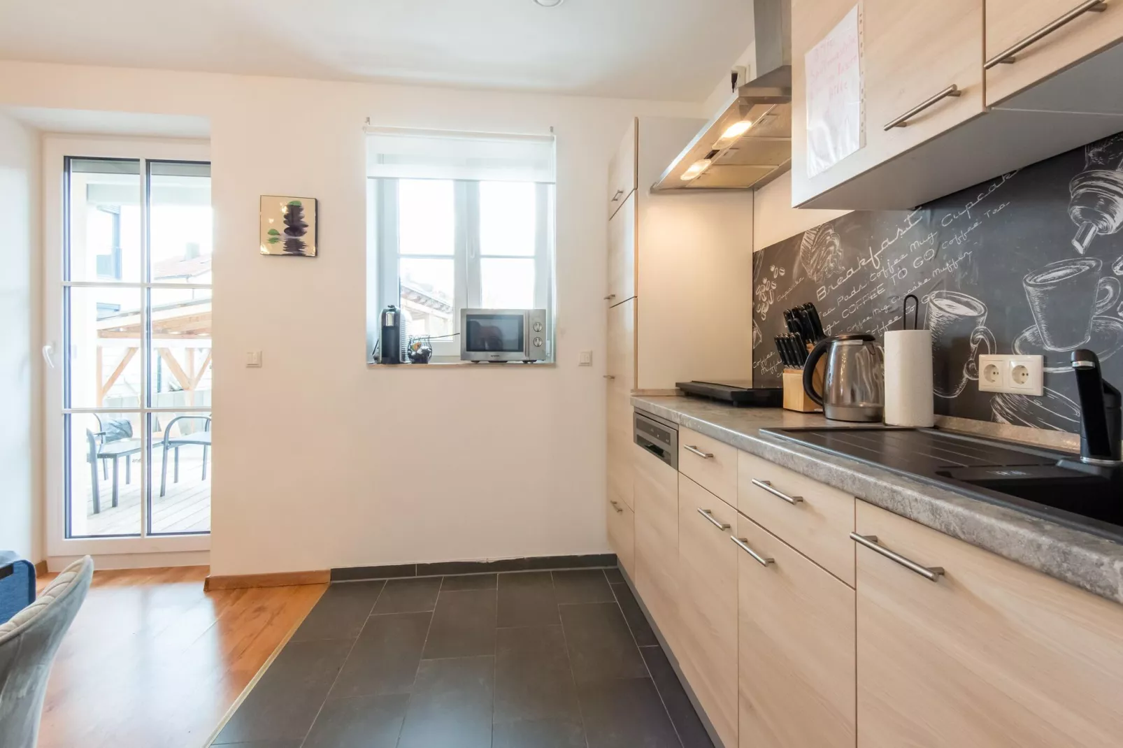 Ferienwohnung Haunsheim rechts-Keuken