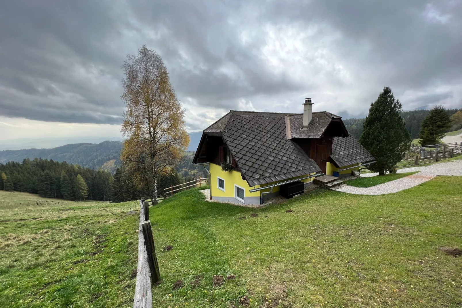 Graslerhütte-Tuin winter