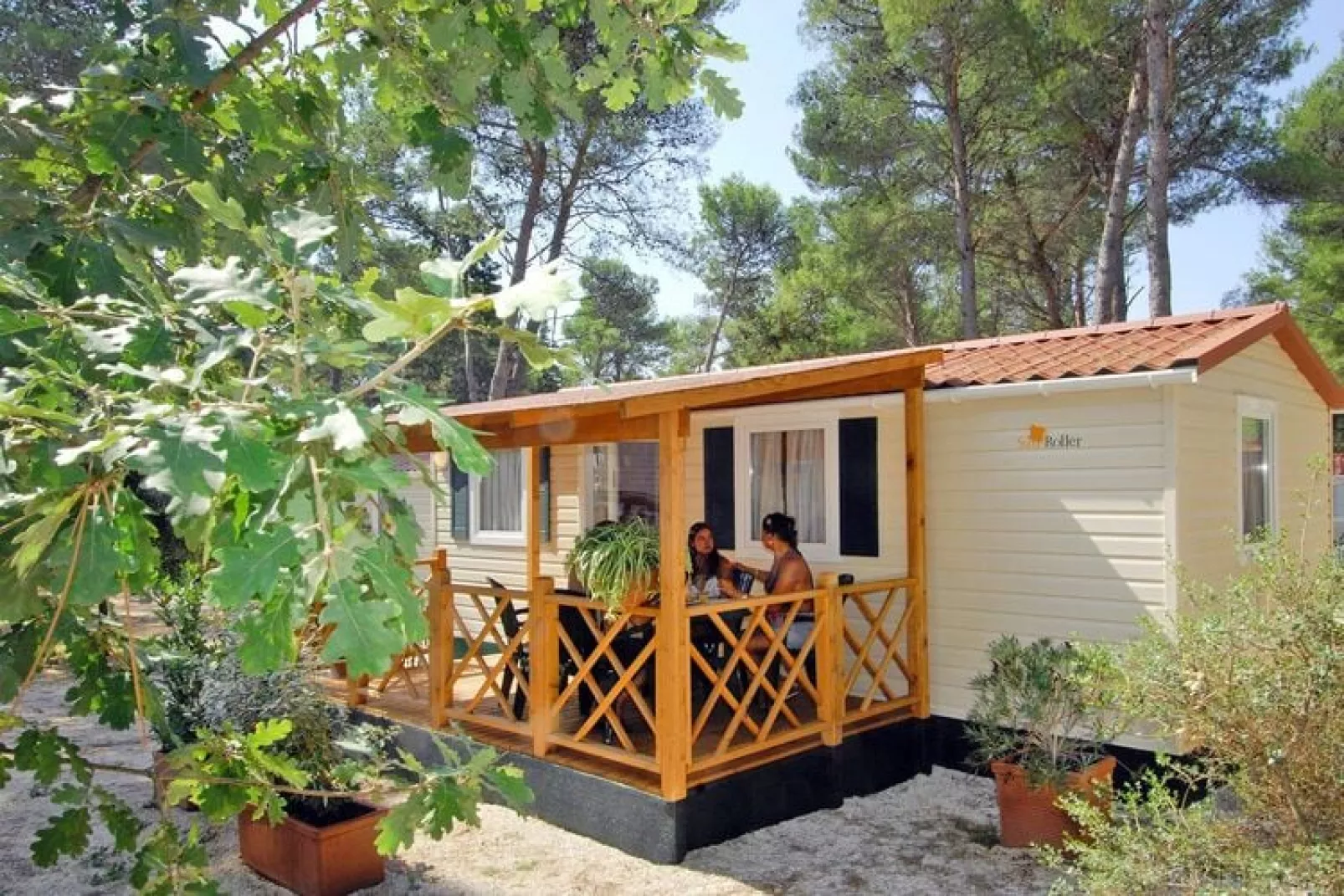 Zaton Holiday Resort - Mobile Home Deluxe Family 4 plus 1 - ca 34 m2-Image-tags.