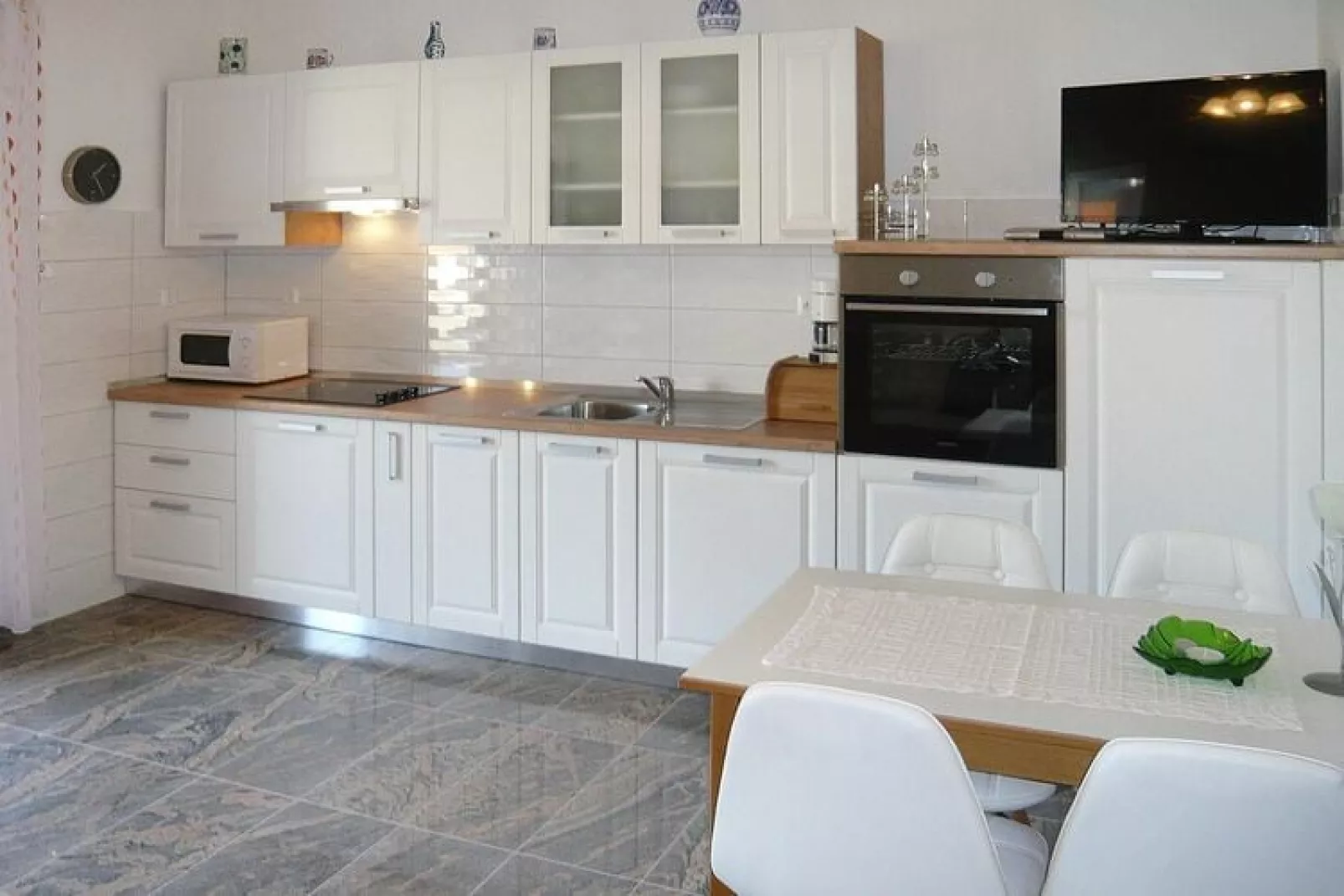 Apartments Adelheid Biograd-Typ A4 LUX ca 58 qm für 3-4 Pers-Keuken