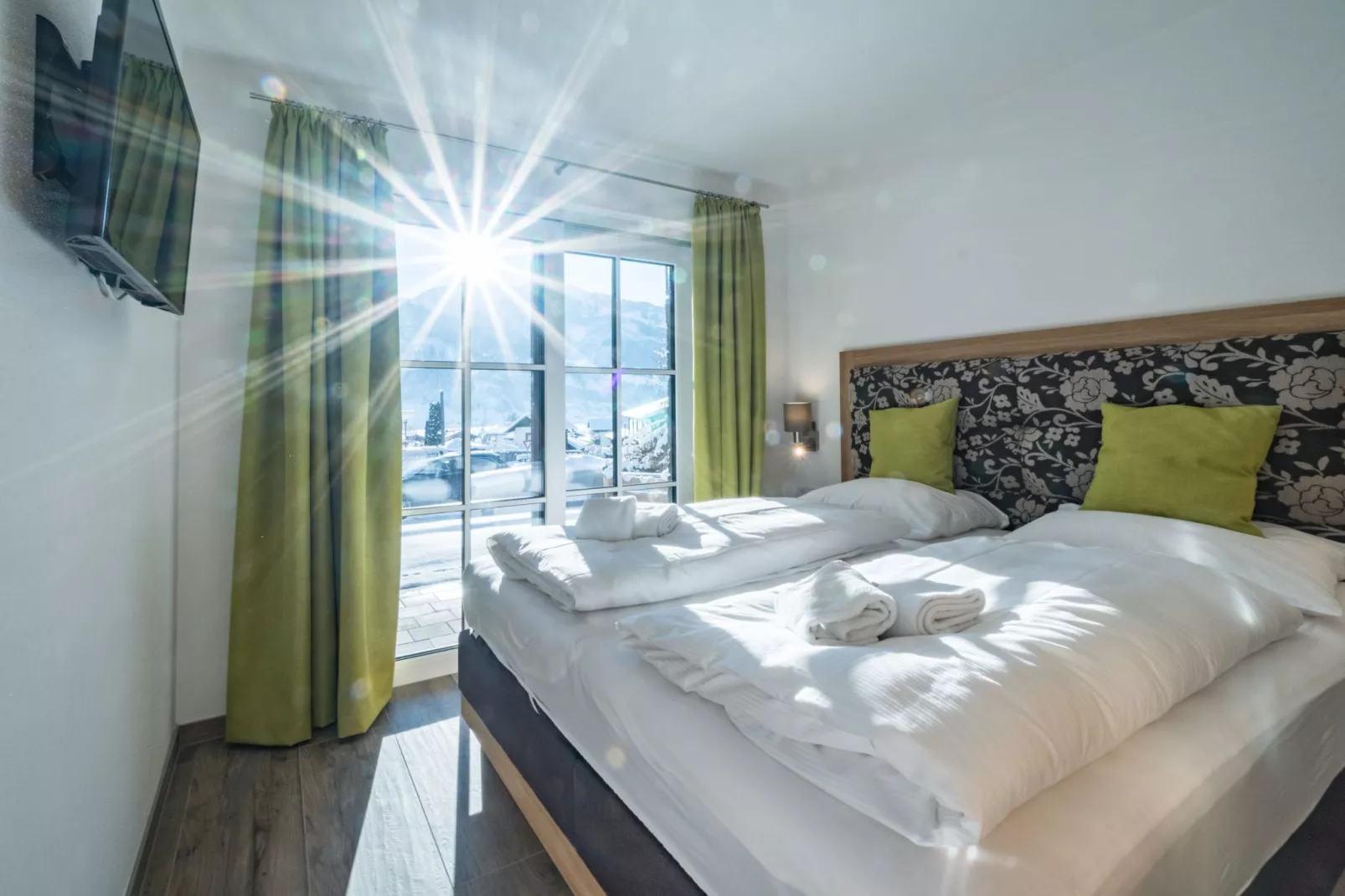 Green Garden Lodge A2 Walchen/Kaprun-Slaapkamer