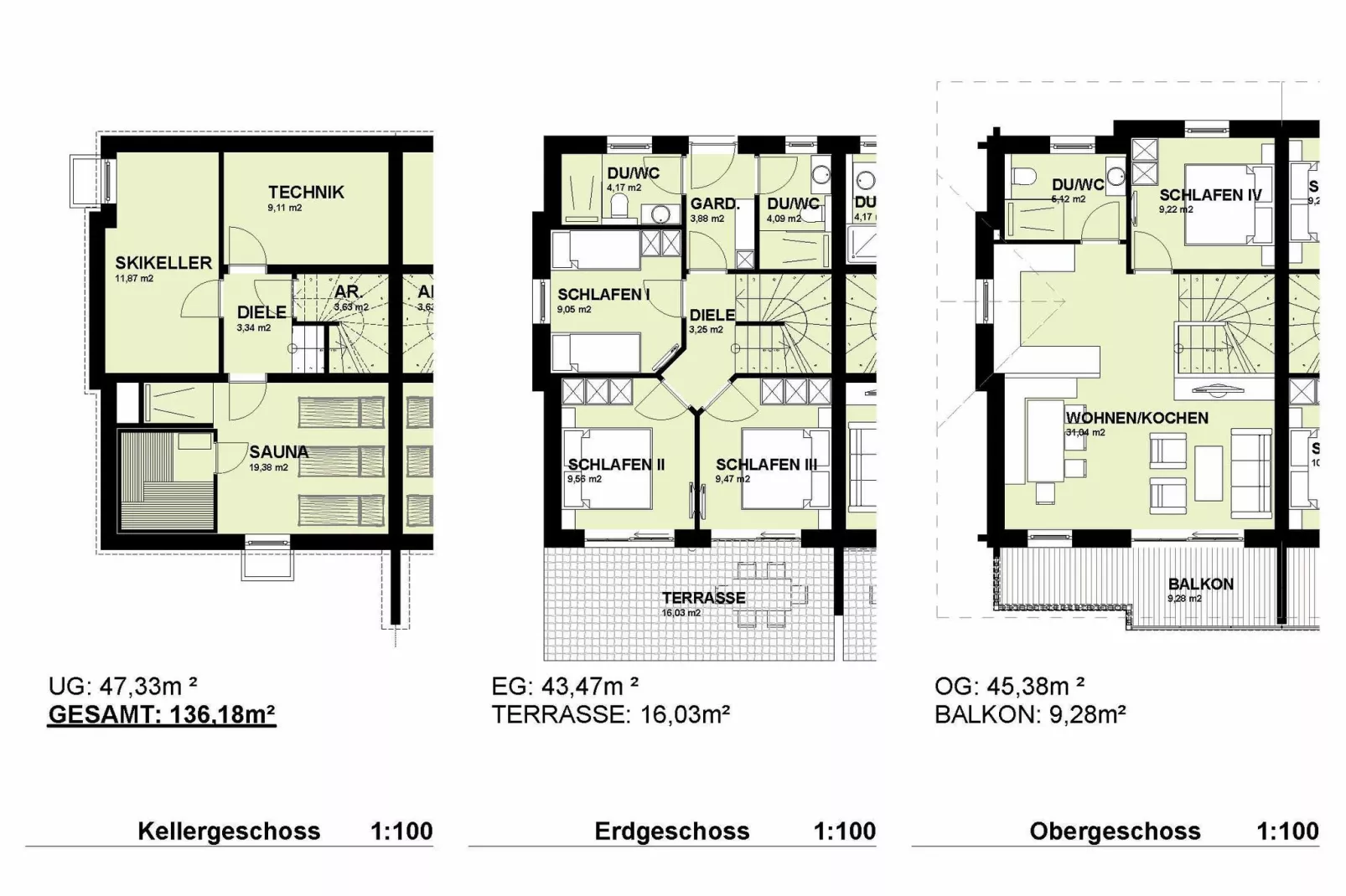 Green Garden Lodge A3 Walchen/Kaprun-Faciliteiten