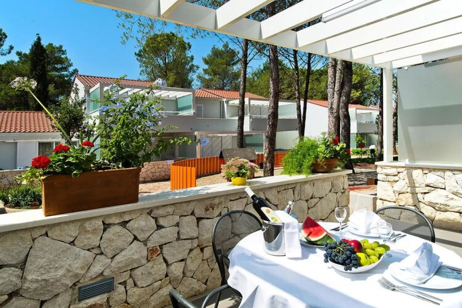 Zaton Holiday Resort - AP/2 Studio Comfort 4 Stars 25 qm 2-3 Pers-Terras