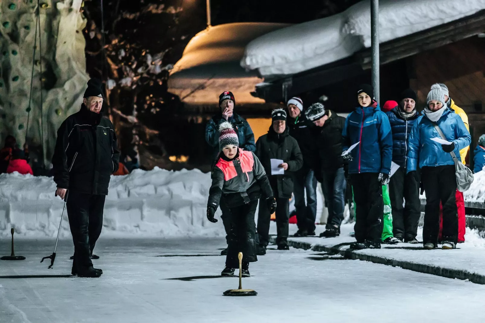 JUCHE FEWO - JÄGERSEE - Haus blau-Gebied winter 1km