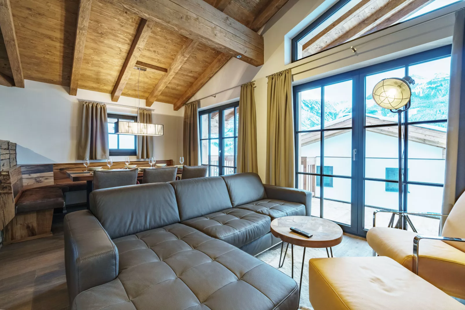 Green Garden Lodge B2 Walchen/Kaprun-Woonkamer