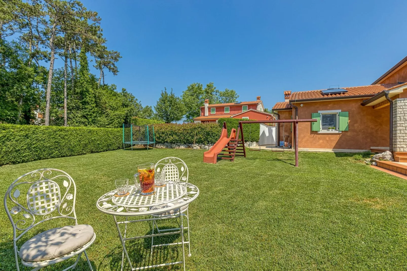 Villa Goretini with private pool-Tuinen zomer