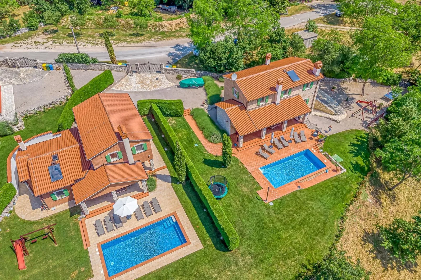 Villa Goretini with private pool-Sfeer